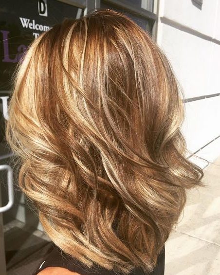 bronde hair color caramel blonde glo salon denver