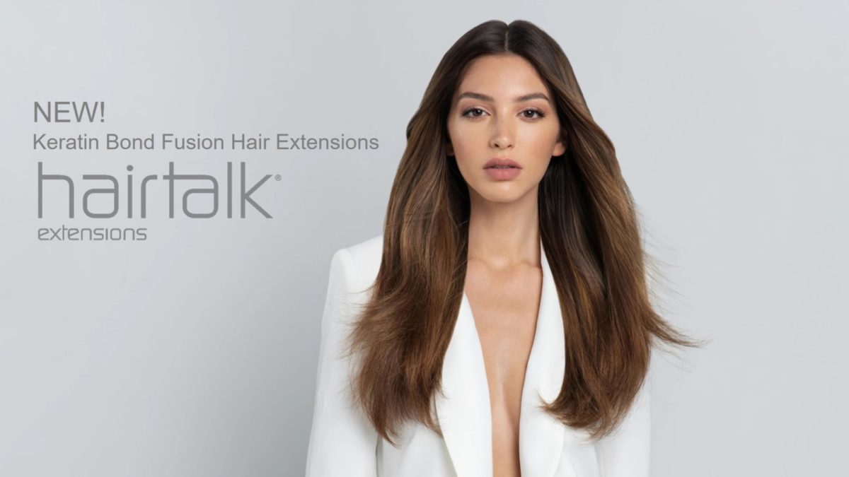 hairtalk keratin bond fusion extensions at Glo Denver