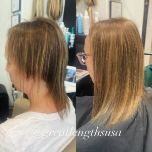 Great Lengths extensions after chemo denver