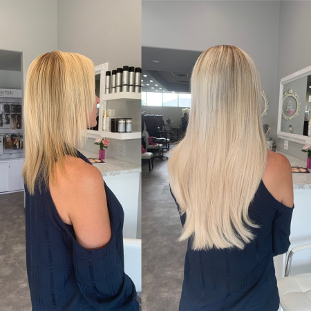 Great Lengths Hair Extensions Denver Before and After Pictures