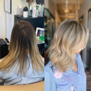 champagn-blonde-smudge-root-teasy-lights-glo-salon-denver